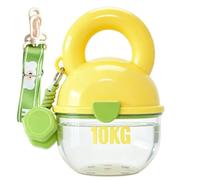 Yonuaret Bouteille d'eau portable pour chien - Gamelle portable anti-fuite avec sangle - Gourde pour chiot - Pour nourrir les chiots, les promenades, la randonnée, la voiture, l'extérieur, le camping