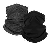 Yonuaret Cache Cou | 2 Pièces De Protection Pour Le Visage - Bandeau Pour Le Cou | Pour Les Hommes Et Les Femmes Adultes Le Temps Froid L Hiver La Course L Equitation La Peche L Exterieur La