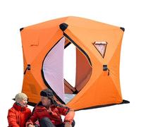 Yonuaret - Coupe-vent, chaud, imperméable et portable | Maison de pêche sur glace | Pour eau douce et eau salée Bateau Pêche côte pont lac étang rivière