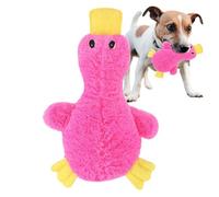 Yonuaret Jouet à Mâchouiller pour Chiot,Canard Anti-Ennui pour Animaux - Peluche Couchant avec Bruit | pour Intérieur Extérieur Salon Balcon Jardin Terrasse