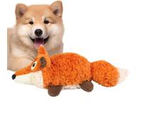Yonuaret Jouet Automatique pour Chien | Peluche Animale Interactive Qui Remue La Queue pour Chiot | Jouet Électrique À Mâcher Résistant Aux Morsures pour Chiens De Taille Petite À Moyenne | Jeu