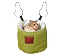 Yonuaret Lit pour hamster - Nid chaud et confortable - Hamster d'hiver - Pour l'intérieur et la maison - Temps froid - Relaxation hivernale - Furet hérisson