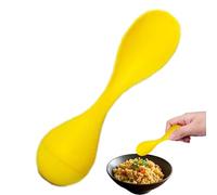 Yonuaret Lot de 3 cuillères antiadhésives pour enfant - Résistantes à la chaleur - Pour déjeuner, dîner, repas, crèche, voyage, école, maison