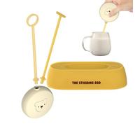 Yonuaret Mousseuse Électrique,Fouet et Mélangeur Électrique Portable pour Café et Boissons | Agitateur de Lait Automatique Multifonctionnel pour Latte, Cocktails, Œuf, Cappuccino et Matcha