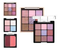 Yonuaret Palette Fard à Paupières et Blush,Palette Visage avec Fard à Joues et Illuminateur - Effets Satinés et Mats Cosmétiques Doux Beauté pour Soirée et Voyages