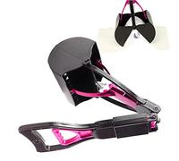 Yonuaret Pelle À Crotte pour Chien, Pelle Ramasse Crottes pour Chien Pet Long Manche Pooper Scooper 60cm Portatif Pelle À Déjections Canines avec Longue Poignée Pliable pour Extérieur Jardin