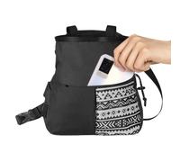 Yonuaret Sac À Magnésie, Sac à Magnésie Grande Capacité pour Escalade, Poche À À Grande Ouverture Résistant Aux Fuites pour Entraînement en Plein Air Musculation Intérieure Gymnastique