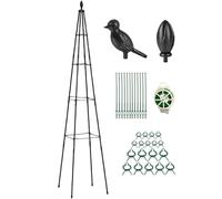 Yonuaret Treillis de concombres - Grand tuteur pour grimpantes en Plein air, Support de réglable en Hauteur avec Construction Solide comme Accessoire de Jardin pour Fleurs en Pot et