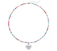 Yooborn Collier avec citation TS en forme de médiator de guitare pour fille, sœur, meilleure amie, rouge, Speak Now, bijou inspiré de Taylor pour les fans de musique., Medium, Acier inoxydable, Pas de