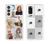 YOOCUSTOM Coque Personnalisable pour Samsung Galaxy S24 S23 S22 S21 S20 FE | Compatible aussi avec S10 S9 Note 10 20 Ultra Plus 5G. Personnalisée Cover Etui Antichoc Transparente Housse (042)