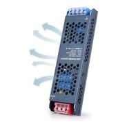 YOODI Transformateur 220V 24V, 200W 8,3A Alimentation DC, LED Transfo, Conducteur à Tension Constante Basse Tension, AC à DC Driver Ultra Mince pour Bande Lumineuse