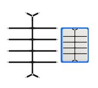 Yoodriy Attache Drap Housse Ajustable, Tendeur de Drap Housse Élastique avec Pinces Métalliques, Évite Glissement et Plis, pour Draps, Matelas, Planche à Repasser ou Canapé (Noir)