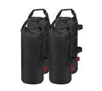 YOOFAN Lot de 4 sacs de sable robustes pour pieds d'auvent - Tissu Oxford imperméable 1680D avec sangles Velcro améliorées - Poids idéal pour tente, tonnelle, maison de rebond