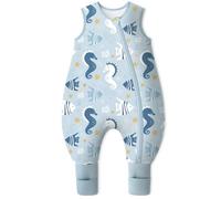 Yoofoss Gigoteuse à Pieds et Chaussettes pour Bébé 2.5 TOG Hiver Coton Gigoteuse Super Doux et Chaud Emmaillotage Sac de Couchage 70 cm pour Bébé Garçons Filles 6-18 Mois