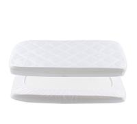 Yoofoss Protège Matelas Imperméable Bebe 50x90 Drap Housse Ajustable Protection de Matelas Bébé Amovible y Lavable pour Lit Berceau