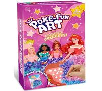 yoofun Jouet de Bricolage Art de Poke de Princesse, Kit de Bricolage Princesse, Kit d'art Poke pour Enfants, Creative Puncture Painting pour pour Filles de 4 à 6 à 8 ans, 8 à 12 ans