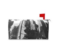 Yoogain Couvertures de boîte aux lettres magnétiques décoratives noires pour la Saint-Valentin, taille standard, taille standard, taille standard