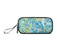 Yoogain Grande trousse à crayons personnalisable en nylon Malamute de l'Alaska, grande capacité, trousse à crayons pour étudiant