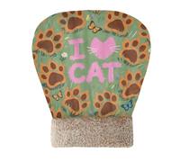 Yoogain I Love Cats Claw Sac de lit pour chat et petit chien Vert