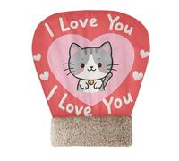 Yoogain I Love You Sac à dos pour chat Motif dessin animé Idéal pour l'hiver