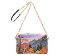 Yoogain Sacs à bandoulière mystérieux en cuir végétalien pour femme, sac à main décontracté pour femme, sac à main imperméable pour femme
