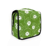 Yoogain Water Lily Trousse de rasage légère avec crochet de suspension Vert et blanc