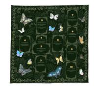 Yooghuge Carte de lecture Tarots Nappe Divinations Nappe Tapisserie Astrologie Sorcellerie Décoration de pont Autels Tarots