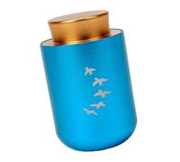Yooghuge Cercueil urne pour cendres d'animaux de compagnie - Cadeau de condoléances pour animaux de compagnie - Accessoires de bijoux funéraires