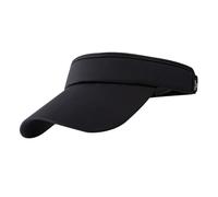 Yooghuge Chapeau de soleil réglable en polyester respirant pour la course à pied, le cyclisme, la pêche, le jardinage, la course à pied, Noir , Taille unique