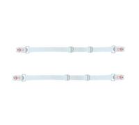 Yooghuge Lot de 2 sangles de fixation réglables pour drap de lit avec boucle clip pour maintenir les draps serrés sur le lit et le canapé Sangles élastiques en nylon