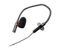 Yooghuge Micro col de cygne multifonctionnel de 20 cm à extrémité nue pour ordinateur, boîte de son dans les transports publics, microphone à fil ouvert