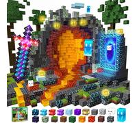 YOOHBERRYS Construction Magnetique Enfant 200 Pièces, Cubes Lumineux | Cube Magnétique 2CM, Blocs Magnétiques pour Garçon et Fille, Jouet Créatif Montessori pour Enfants 3 4 5 6 7 8 9 Ans