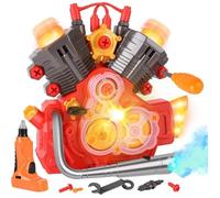 YOOHBERRYS Kit de Construction Moteur Éducatif - Bloc à Démonter & Assembler, Jouet Créatif Noël pour Enfants, Garçons & Filles.