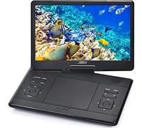 YOOHOO Lecteur DVD portable 16,9'' pour voiture et enfants avec écran, écran HD 14,0"avec batterie, prend en charge le lecteur DVD portable avec batterie rechargeable, lecteur DVD mobile pour enfants