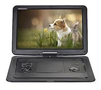 YOOHOO Lecteur DVD Portable 19,6" pour Voiture et Enfants avec HD Grand écran 17,1", Grande Taille Compatible avec Toutes Les régions, Plusieurs régions, Lecteur DVD Automatique pour Enfants