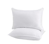 Yooje Pillow, Standard/Queen/King Soutien Doux, Tissu Respirant, Rebond Rapide & Résistant à la Poussière, Oreiller Premium pour Dormeurs Dos/Côté/Ventre (Standard Pack of 1)