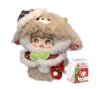 Yooki Jingle Bells Série Blind Box Figurines d'action Mystery Box Mignon Jouet aléatoire Cadeau d'anniversaire Noël Jouet à collectionner pour ornements de bureau 1 pièce