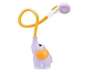 YOOKIDOO - Douchette Bain Éléphant Mauve - Jeu Bain et Douche Yookidoo - Eveil des sens - Tuyau Aspergeur - Cadeau bébé de 0 à 2 ans