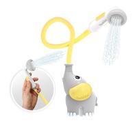 Yookidoo Douchette de Bain Éléphant pour Bébé, Jaune, 0 à 2 Ans | Trompe verseuse, 2 boutons de débit, baignoire ou lavabo, cadeau de naissance, éveil sensoriel, 0 à 2 ans