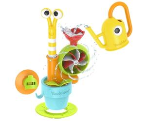Yookidoo Jouet de Bain Escargot Pop-Up et Arrosoir, Ventouse, dès 2 Ans | Tête qui surgit, coquille qui tourne, arrosoir inclus, sans moisissure, sans piles, cause à effet