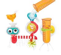 Yookidoo Jouet de bain pour bébé - Spin 'N' Sprinkle - Des heures de plaisir pour le bain qui favorise l'apprentissage basé sur les tiges - À partir de 12 mois