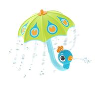 Yookidoo Parapluie de bain Paon - Jouet arroseur pour bébé - Vert - Dès 18 mois
