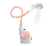 Yookidoo Pommeau de Douche pour bébé - Pompe à Eau éléphant avec Bec verseur de Coffre - Contrôle du débit d'eau à partir de 2 Boutons de Coffre dans la Baignoire ou l'évier pour Nourrissons et