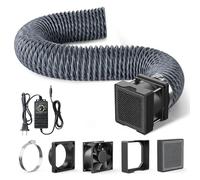 YOOPAI Boîtier d'imprimante 3D, ventilateur, kit d'extraction de fumée pour imprimante 3D YOOPAI