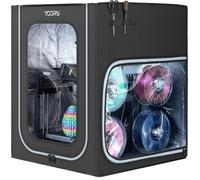YOOPAI Enceinte d'imprimante 3D avec lumière LED pour AD5X/AD5M, protection antistatique à température constante, pare-poussière et ignifuge, insonorisée