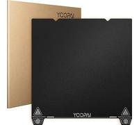 YOOPAI Plaque PEI texturée double face, 310 x 320 mm, plate-forme de lit d'imprimante 3D pour K1 Max/CR 10 Smart Pro, sans autocollants magnétiques (noir)