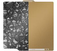 YOOPAI Plateau Bambulab Double Face en PEI Texturé + PEO Lisse 257x257mm, PEI Plateforme Magnétique en Acier à Ressort pour Bambu Lab P1P/P1S/X1 Imprimante 3D