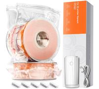 YOOPAI Sac Stockage sous Vide de Filament d'Imprimante 3D Kit, 20 Pcs Filament Sac Réutilisable Sacs Scellés sous Vide avec Pompe Auto, 38 * 33cm