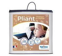 Yoopidoo - Matelas pliant bébé - 60x120cm - Déhoussable - Confortable - Garantie 2 ans - Fabrication française