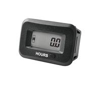 Yooreal AC/DC 5-277 V Jauge de compteur d'heures numérique OEM, alerte d'entretien régulier, fonctionne sur divers tracteurs de tondeuses à gazon ZTR/autoportées